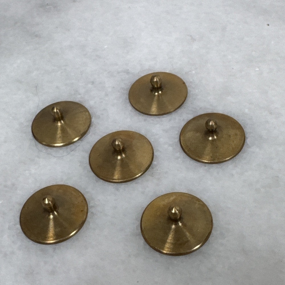 Vintage Golf Ball Marker Lot St Andrews Troon Muirfield Carnoustie Lot Of 6 - Picture 7 of 7